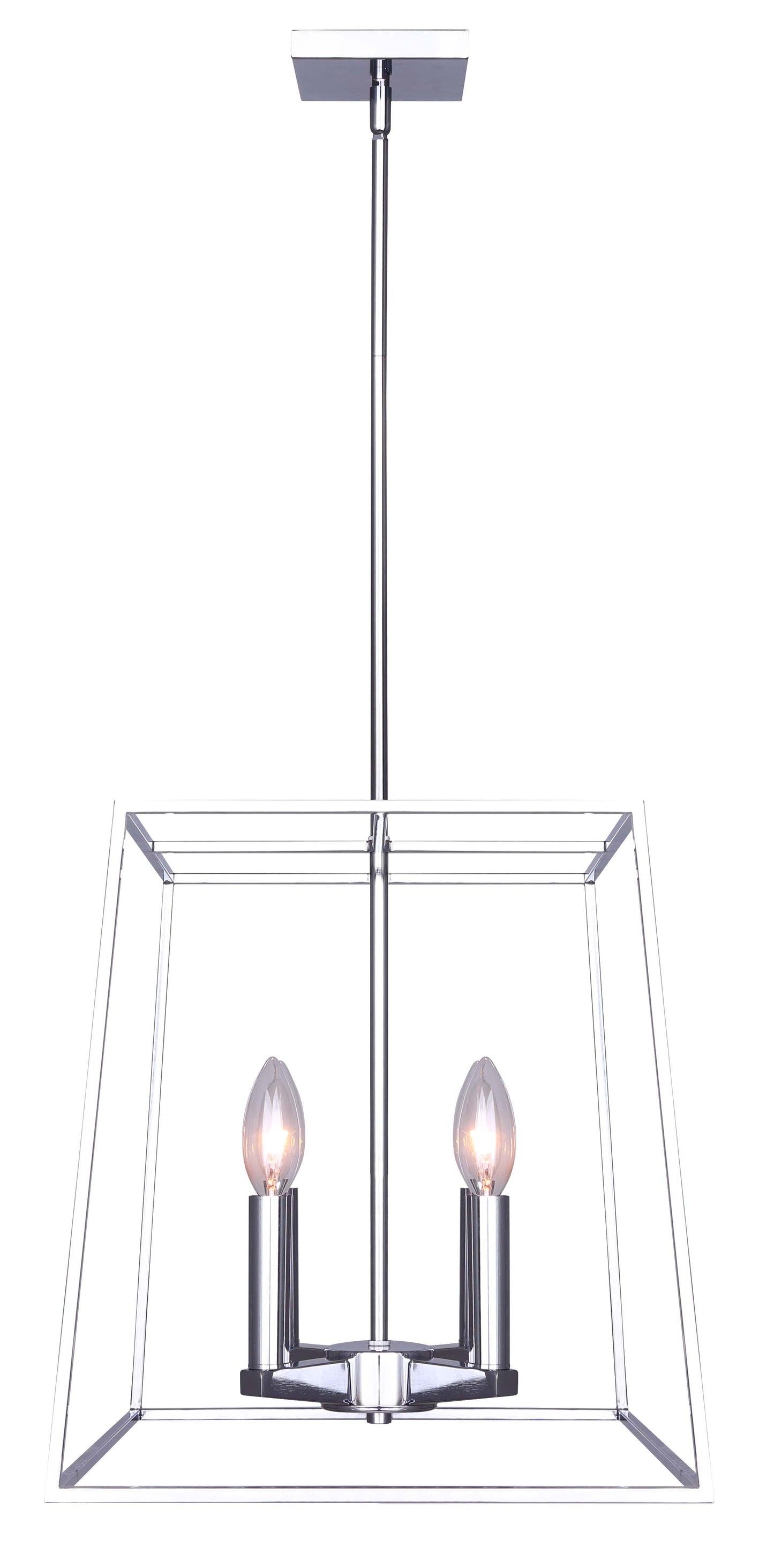 COCO, ICH1034A04CH14, 4 Lt 14inch Rod Chandelier