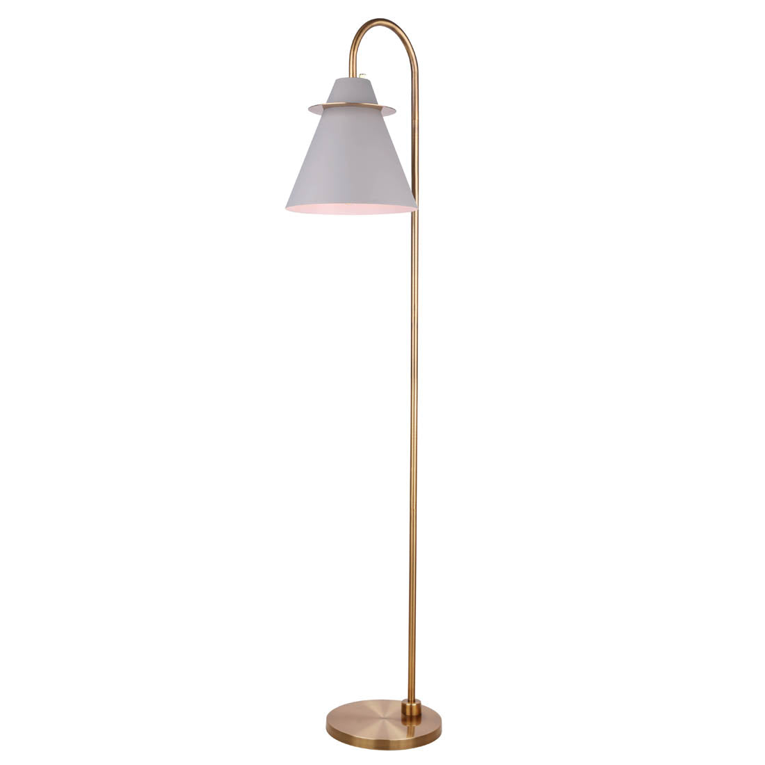 TALIA Matte GreyBK Color, 1 Lt Floor Lamp
