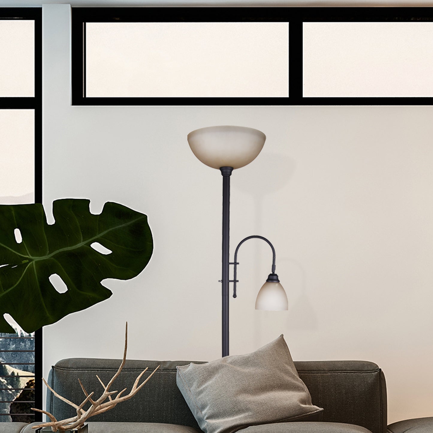 ELI, IFL2123B72ORB, 2 Lt Floor Lamp