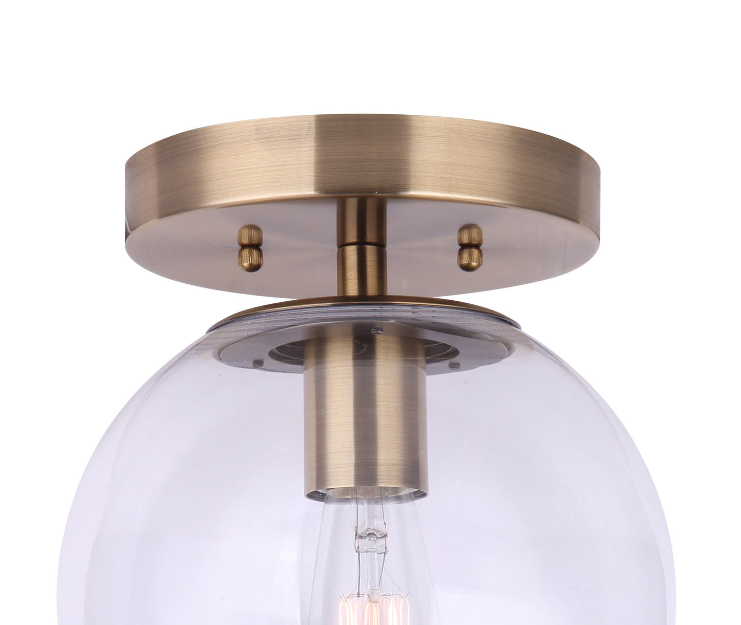 CAMILO, Spec. IFM1029A08GD-CL, GD Color, 1 Lt Flush Mount