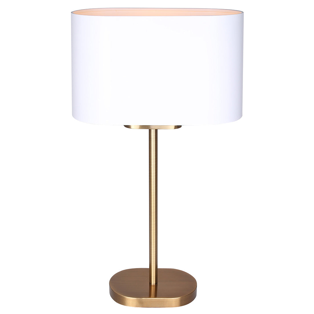 KOV, ITL2132B24GDW, GD + MWH Color, 1 Lt Table Lamp