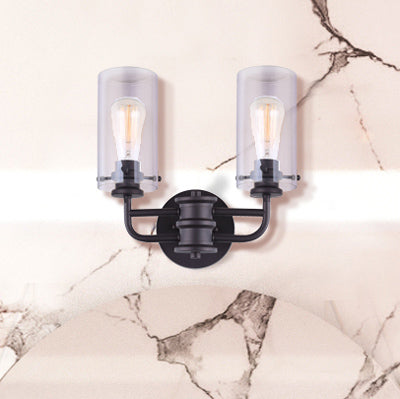 ALBANY,-G- IVL679A02ORB, 2 Lt Vanity, Clear Glass