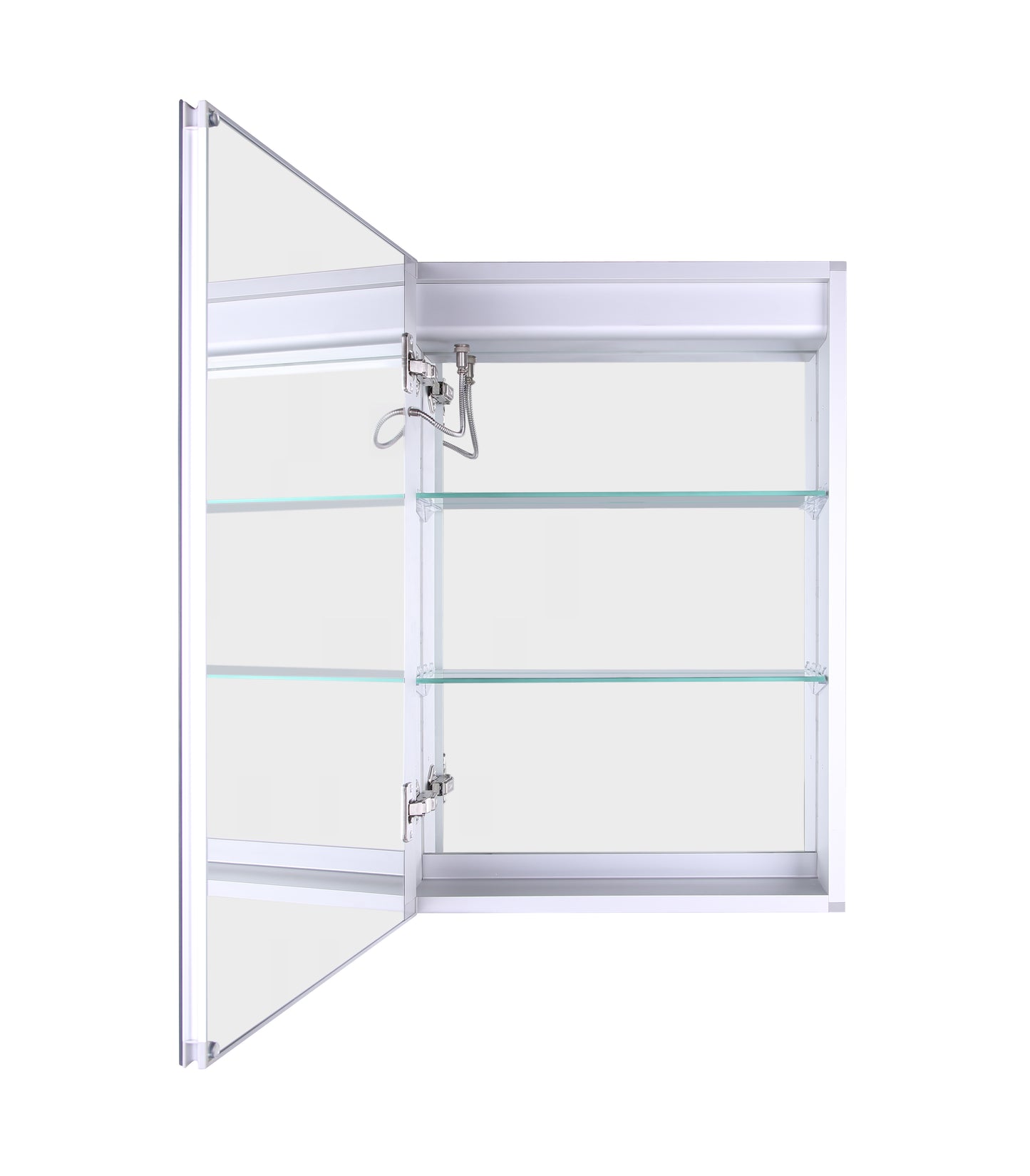 LED Medicine Cabinet, LC8106A1927R, 19.7inch W x 27.6inch H