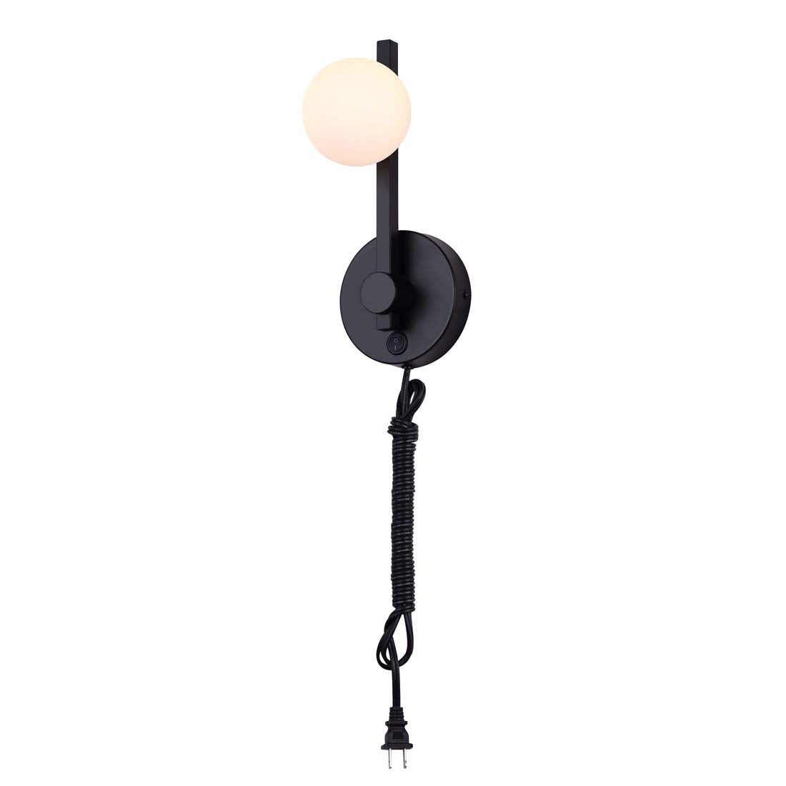 NYLAH MBK Color 1 Lt LED Wall Fixture