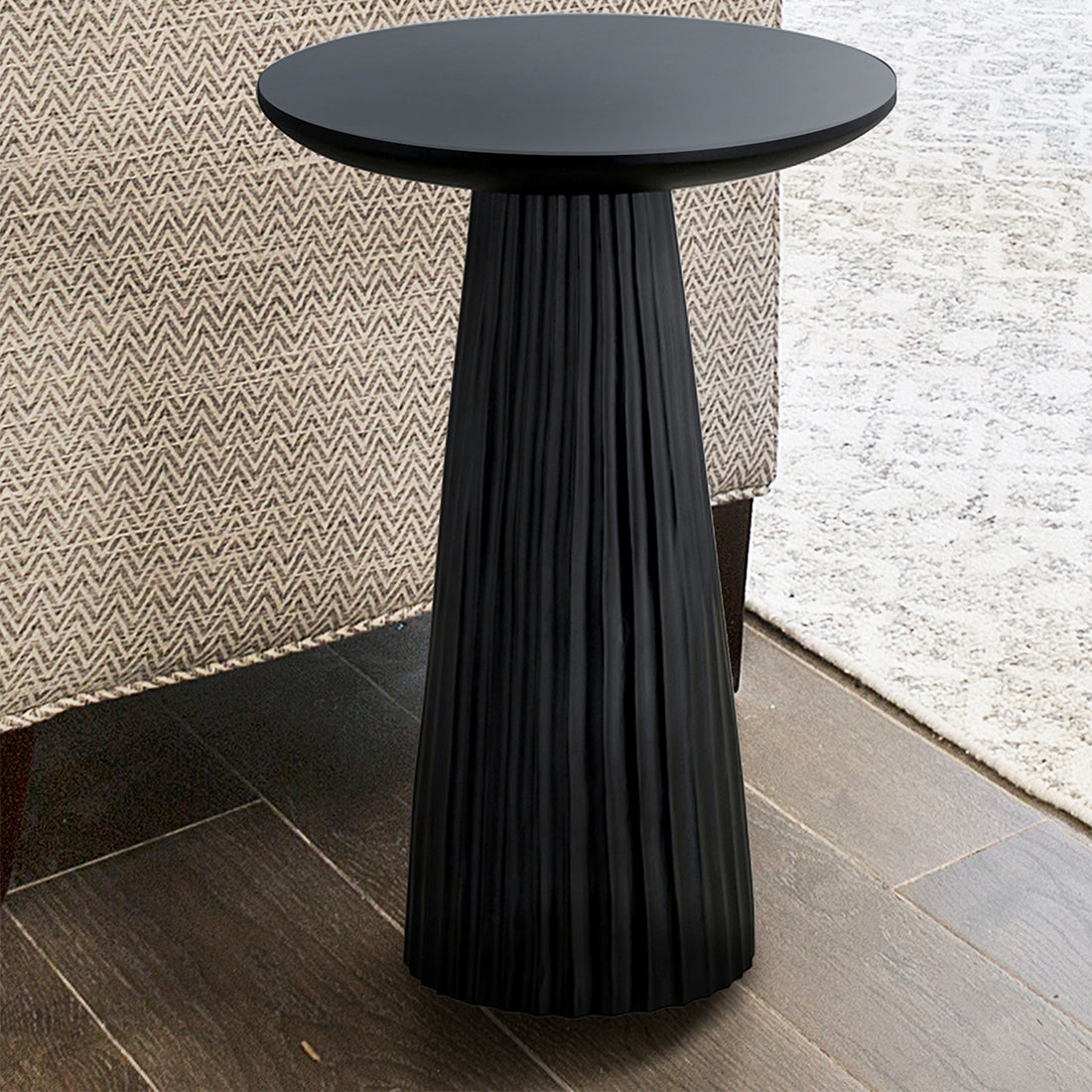 KOA Black Mango wood Side Table