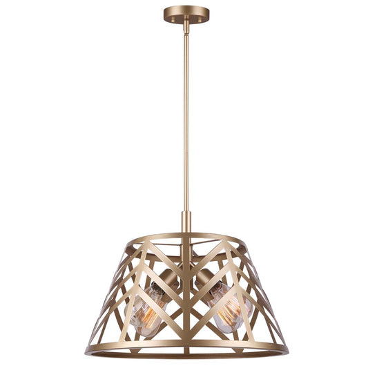 MAUD 4 Lt 19inch Wide Rod Chandelier