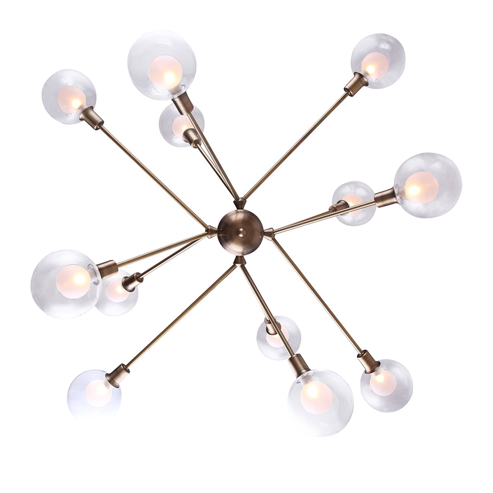 ESTELLA, ICH683A12GD9, 12 Lt Chain Chandelier