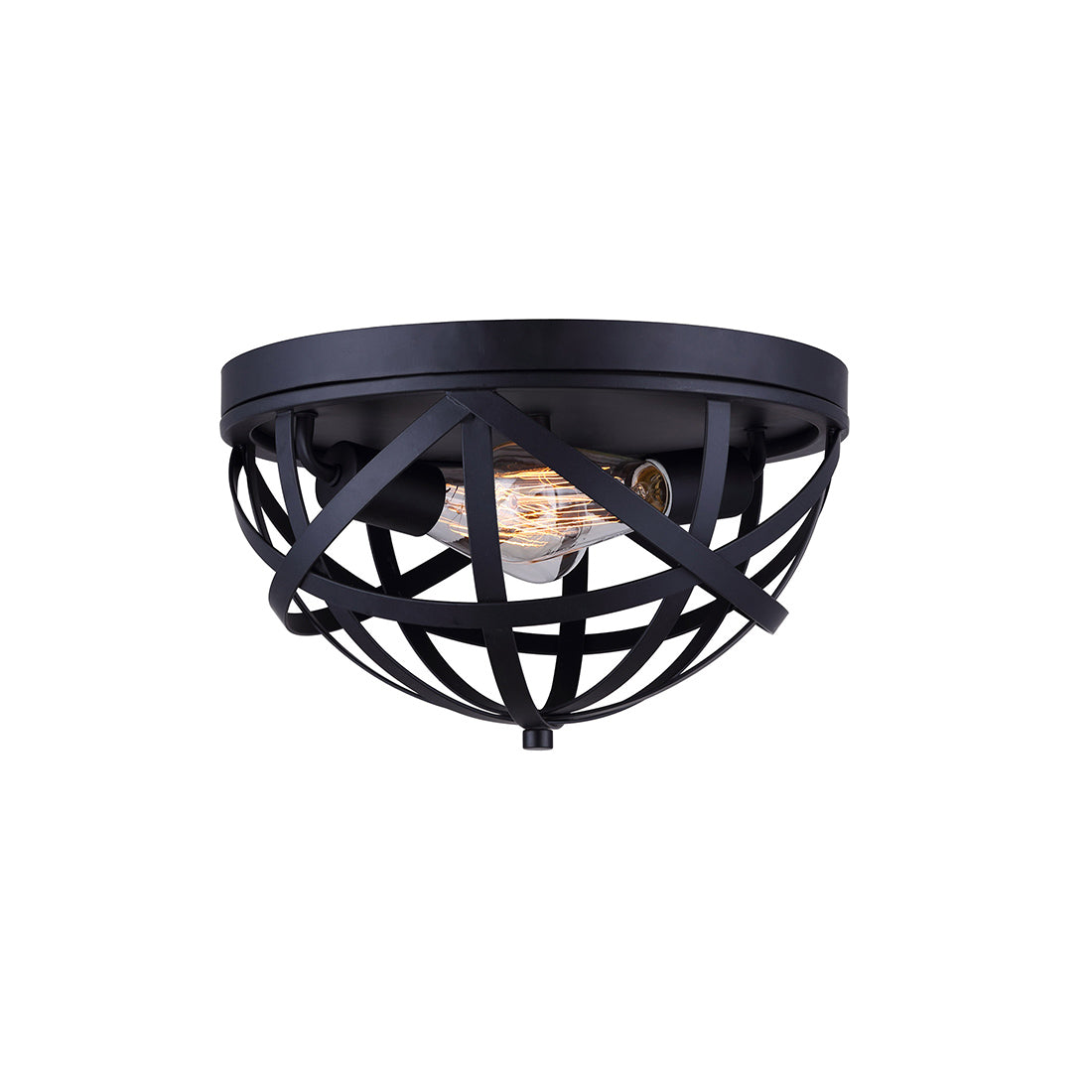 GIGI, IFM567A13BK-C, 2 Lt Flush Mount