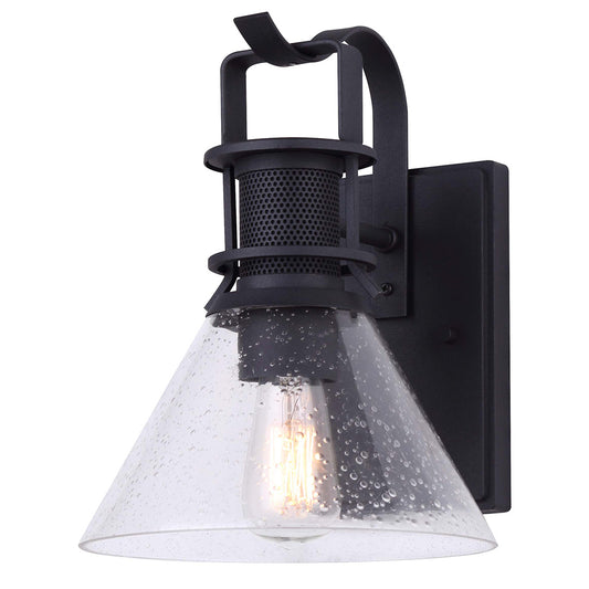 AVERY, IOL587BK, BK(Sand), 1 Lt Outdoor Down Light