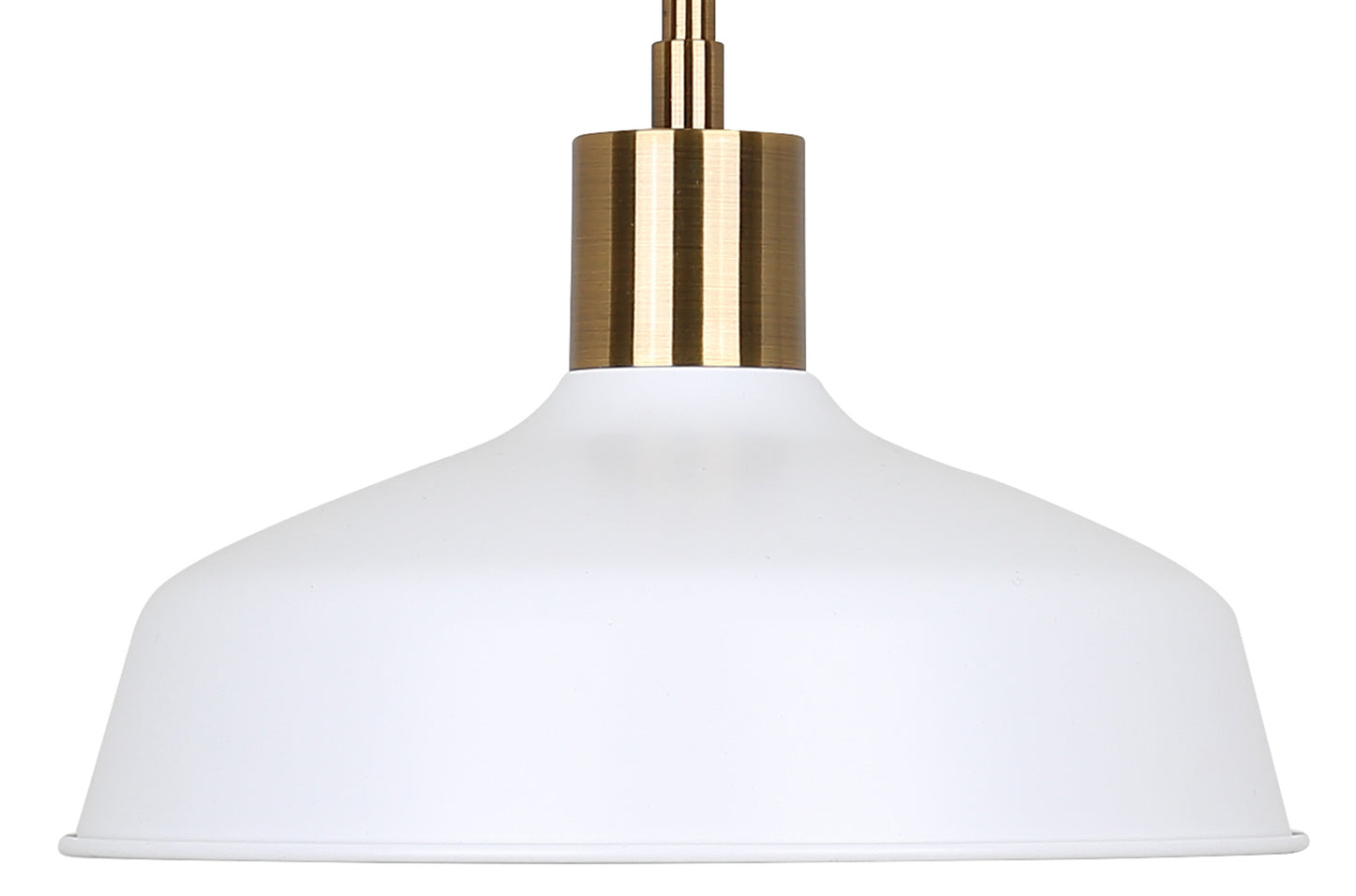 BELLO, IPL1055A01GDW, GD + WH Color, 1 Lt Rod Pendant