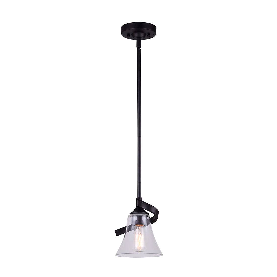 RUE, IPL587A01ORB-RG, 1 Lt Rod Pendant