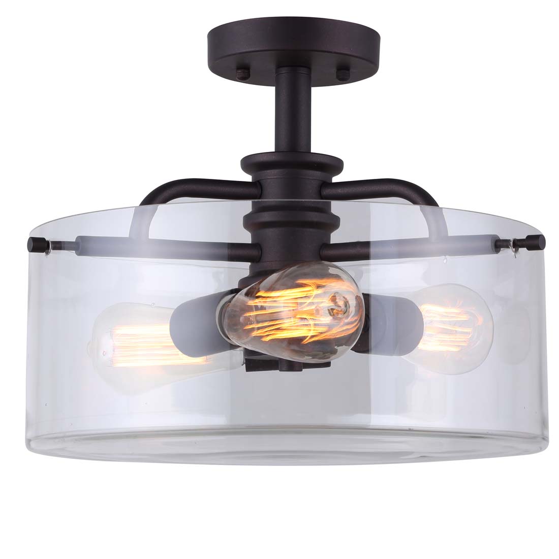 ALBANY, ISF679A03ORB, 3 Lt Semi Flush