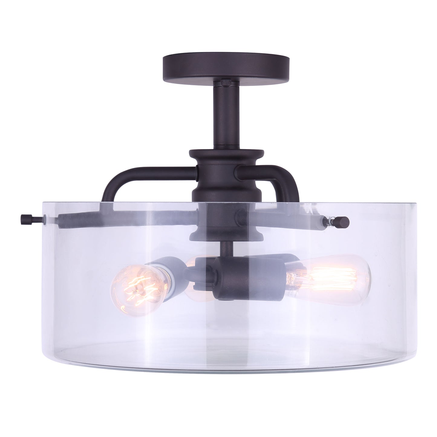 ALBANY, ISF679A03ORB, 3 Lt Semi Flush