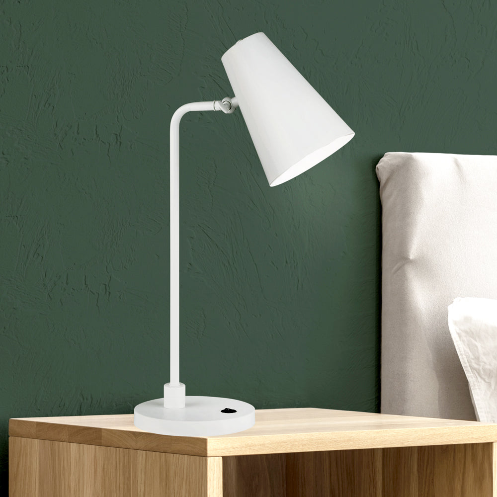 ORLI, ITL1056A22WH, MWH Color, 1 Lt Table Lamp