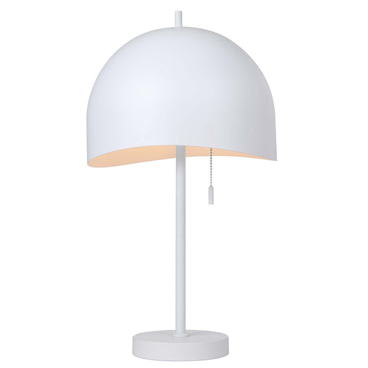 HENLEE, ITL1122A21WH, MWH Color, 1 Lt Table Lamp