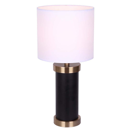 LOE, Spec. 123038, MBK + GD Color, 1 Lt Table Lamp