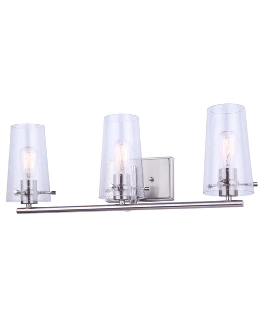 VIVIEN, IVL1080A03BN 3 Light Brushed Nickel Vanity