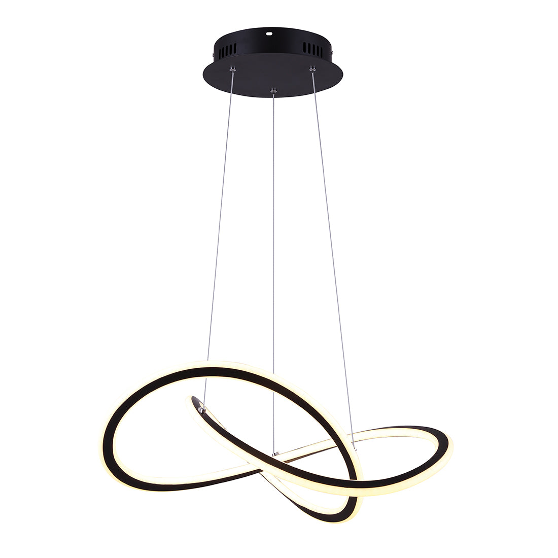 ZOLA,LCH155A21BK, MBK Color, 21.375inch Cable LED Chandelier