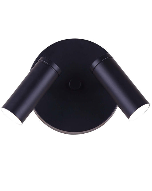 KELBY 2 Light LED Black Ceiling Wall