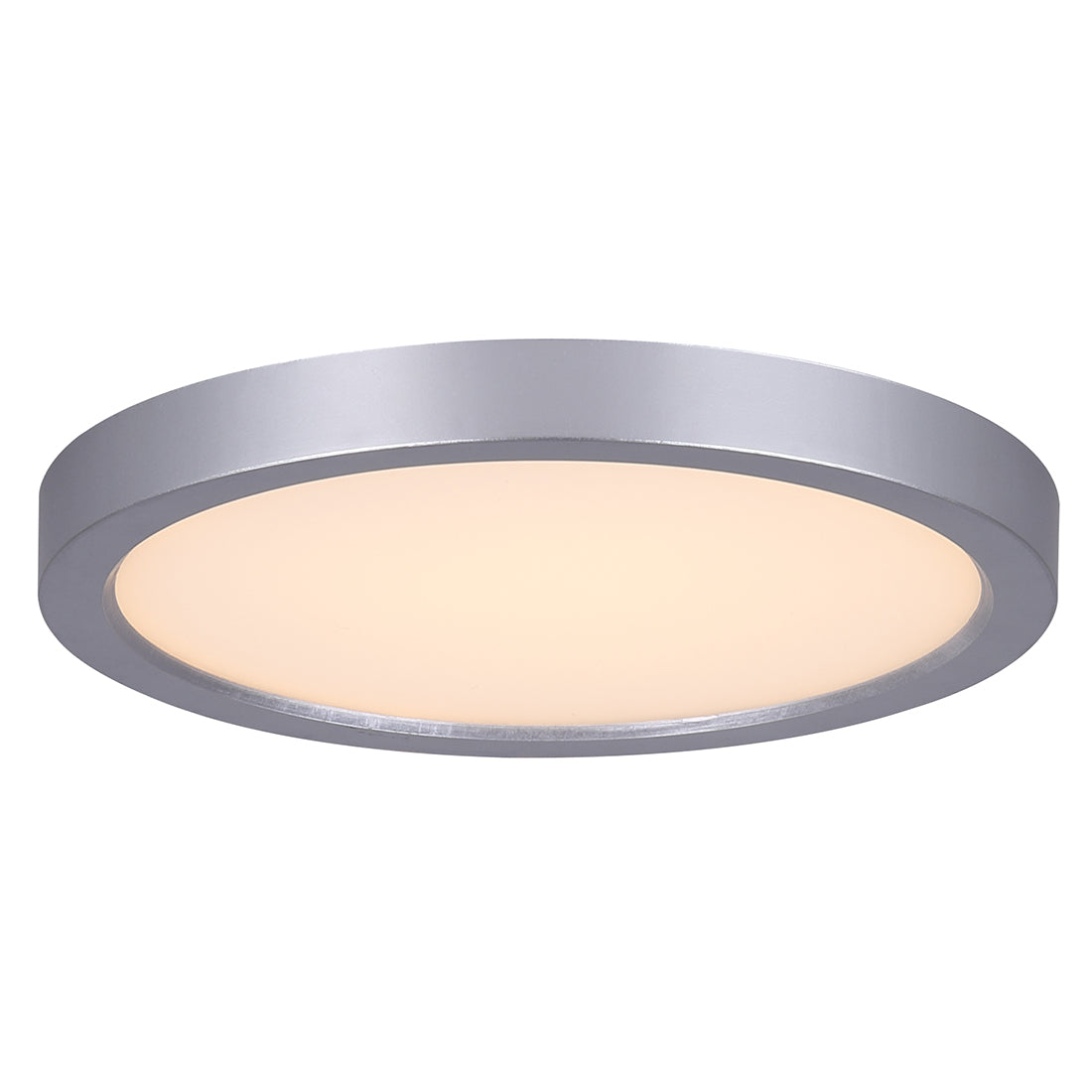 LED Disk, LED-SM7DL-BN-C, 7 IN Brushed Nickel Colour Trim