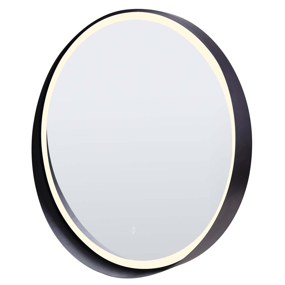 LED Mirror Black 27inch W x 27inch H