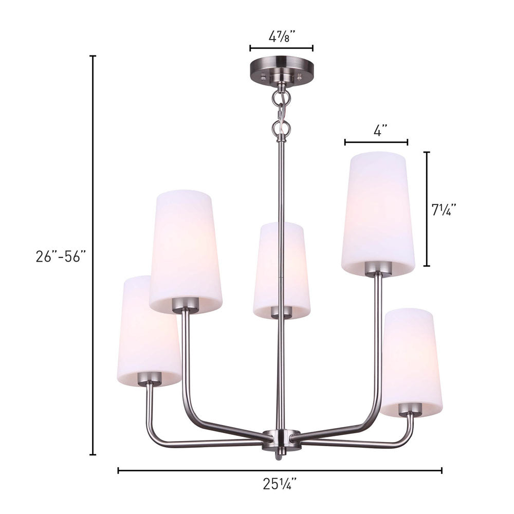 Vita 5-Light Chandelier